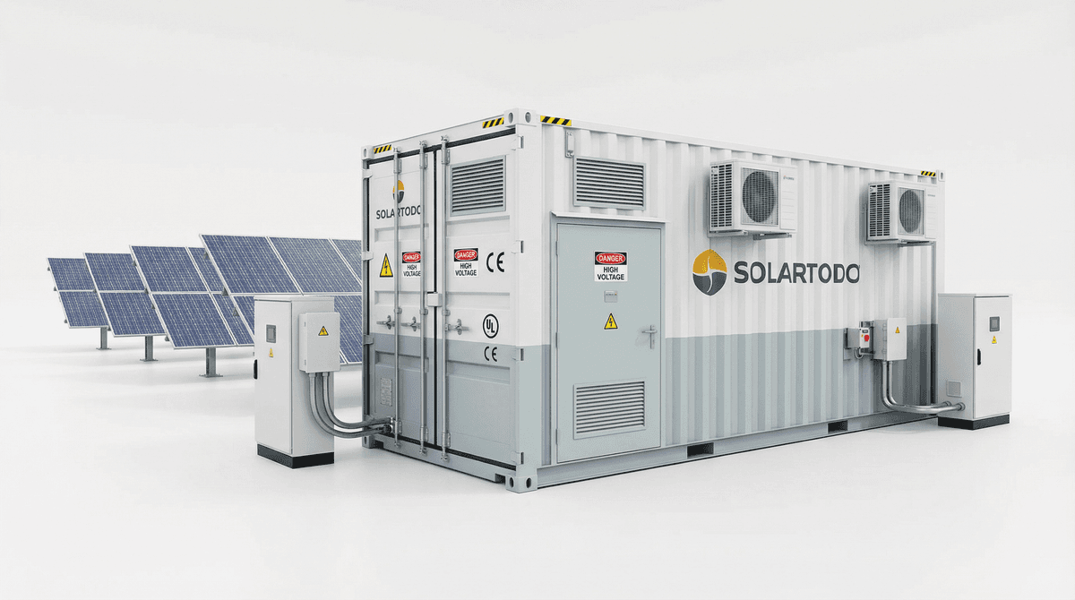 300kWh Off-Grid Microgrid LFP - 3-Day Autonomy with 200kW Solar
