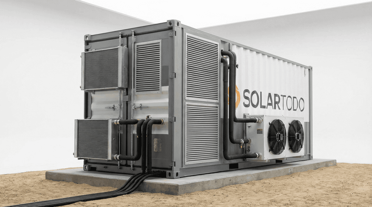 500kWh Desert Climate LFP Energy Storage System - Liquid Cooling for Extreme Heat
