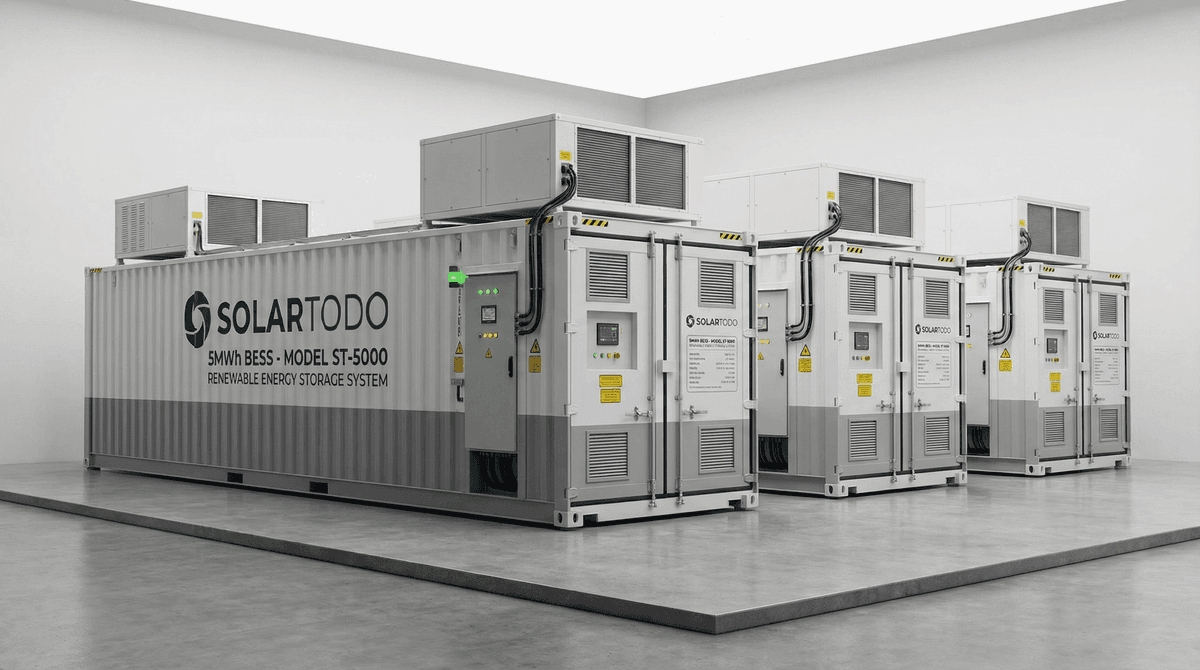 5MWh Renewable Firming LFP - Utility-Scale Grid Stability