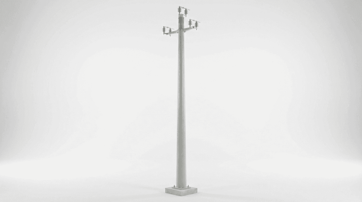 18m 35kV FRP Pole Coastal - Zero Maintenance Marine-Grade Power Infrastructure