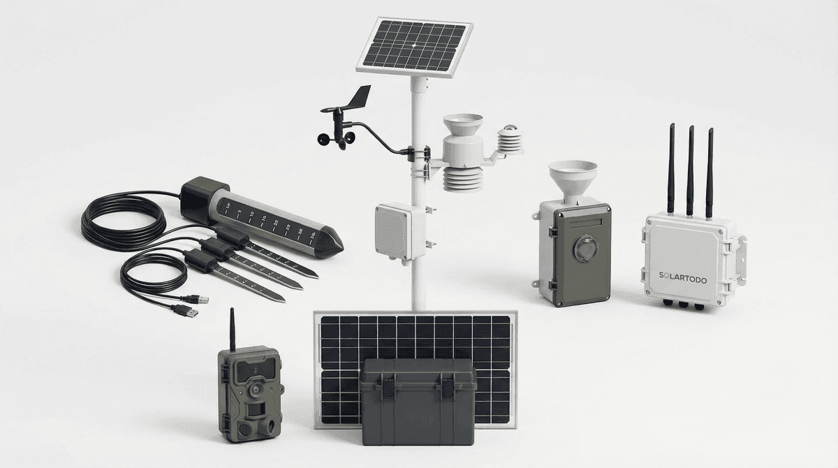Complete Farm System 80ha - Professional IoT Monitoring for Mixed Farming