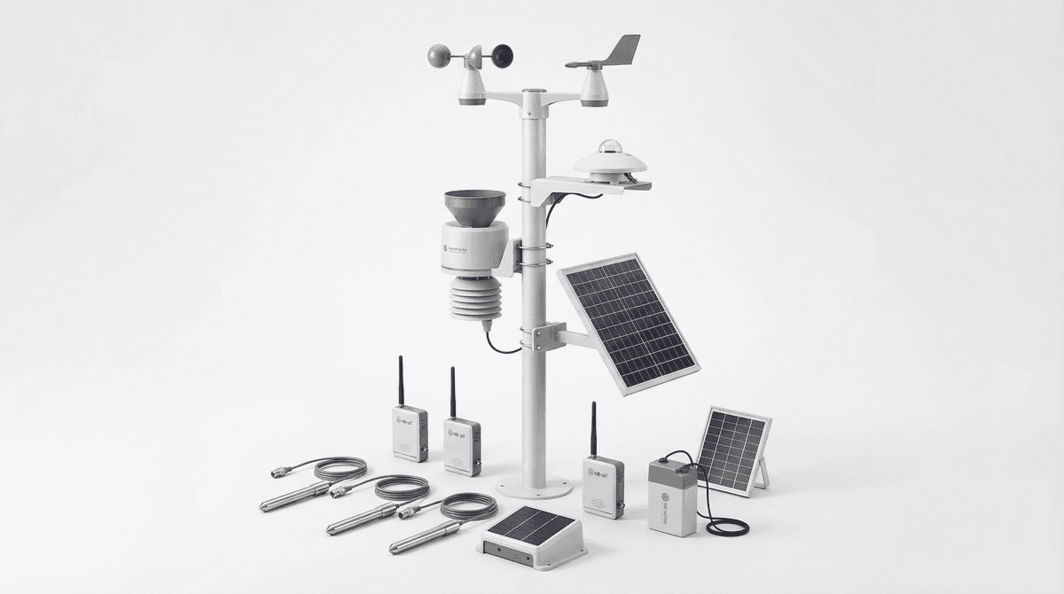 Full Soil Analysis 50ha Precision - Professional IoT Monitoring System