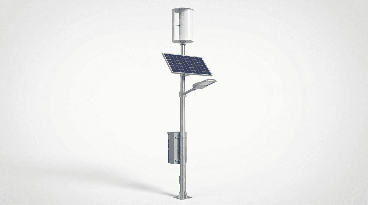 10m Wind-Solar Hybrid 100W - Highland Extreme Reliability