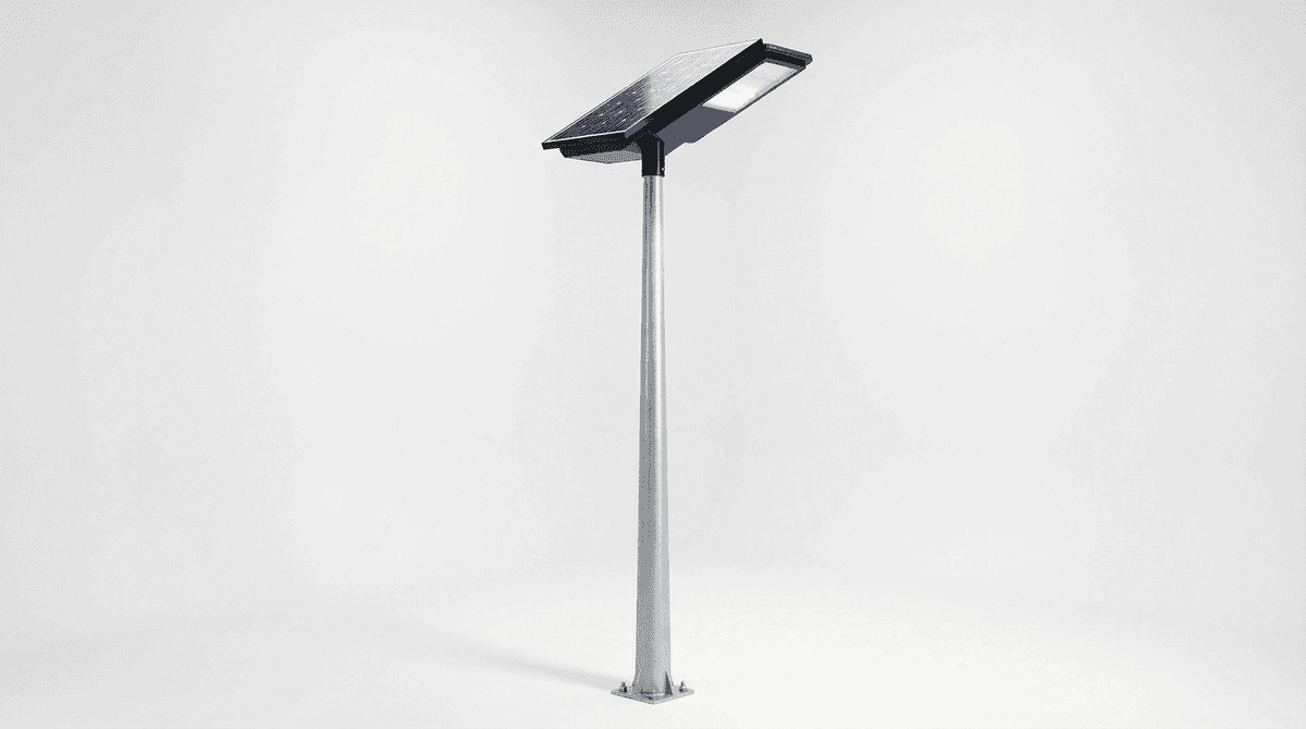 6m Village Road All-in-One 40W Solar Streetlight - Smart MPPT System