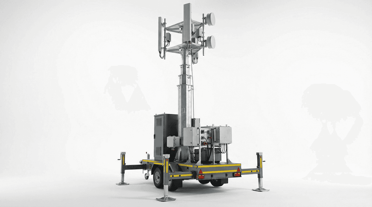 30m Rapid Deployment COW - Emergency Mobile Telecommunications Tower
