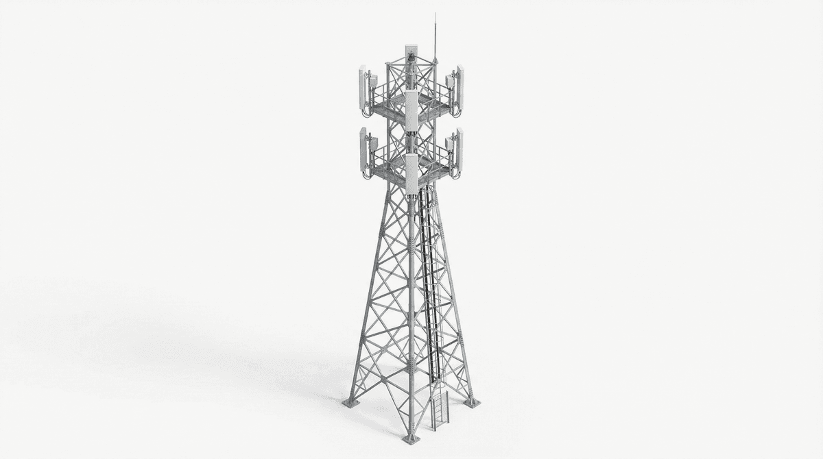 40m Lattice Tower - Suburban Multi-Carrier Solution