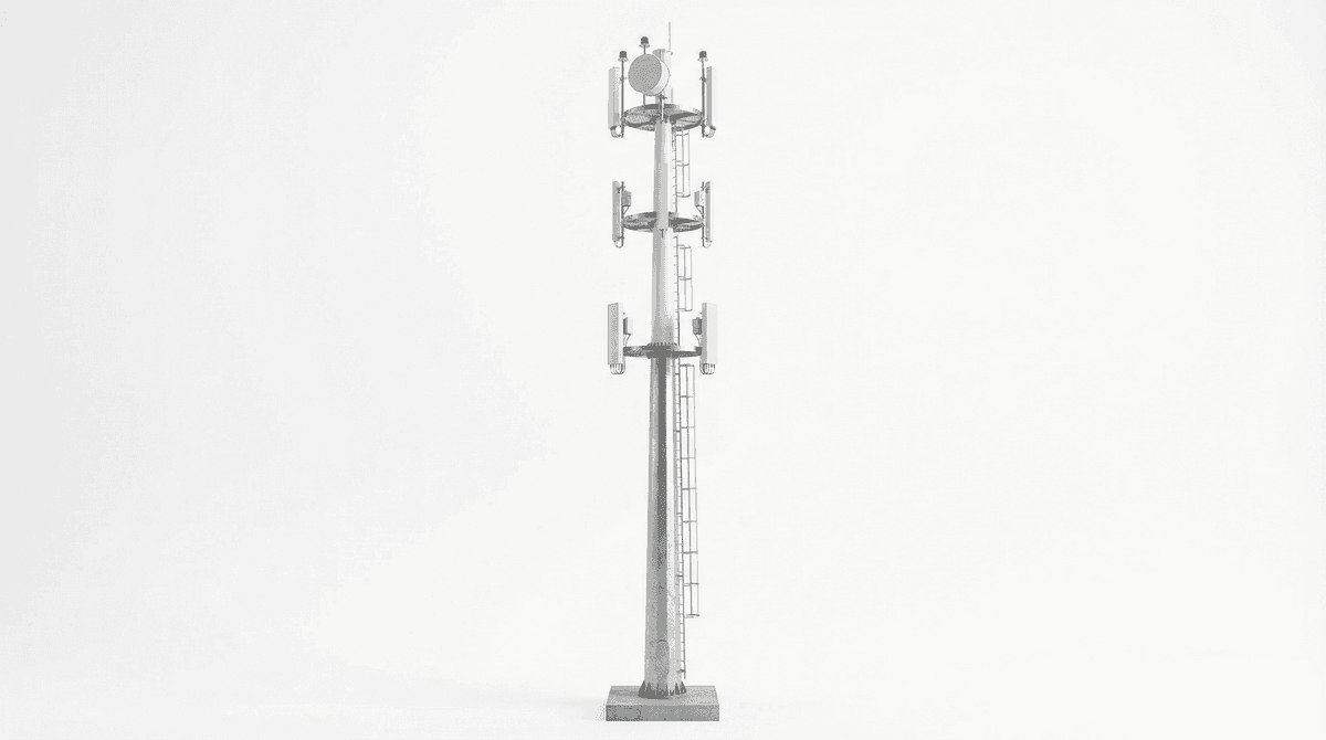 45m Hybrid Steel-FRP Pole Coastal - Marine-Grade Telecom Infrastructure