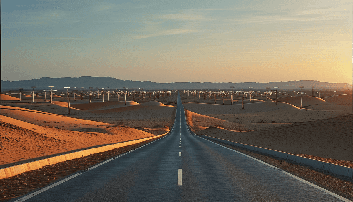 All-in-One Solar Streetlights for Temporary Lighting