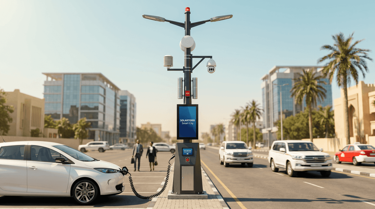 Bamako Smart Streetlight Market Analysis: 10m Multi-Function Pole Configuration Guide