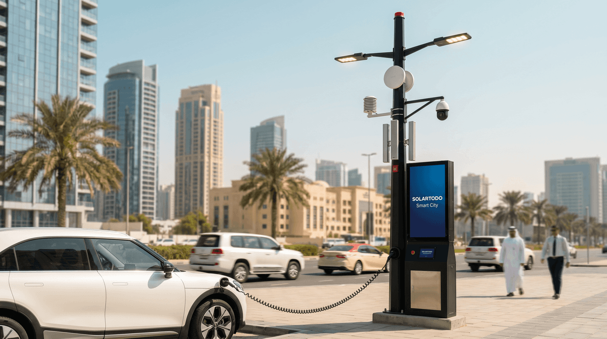 Kinshasa Smart Streetlight Market Analysis: 10m Multi-Function Pole Configuration Guide for Urban Corridors