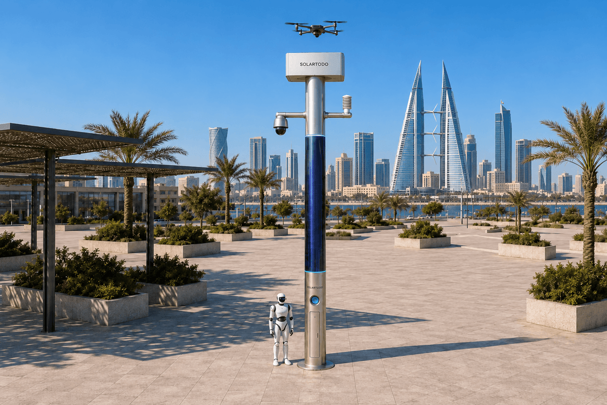 Manama Fire Response: A Police-Led Sentinel Pole Deployment Case — Manama, Bahrain