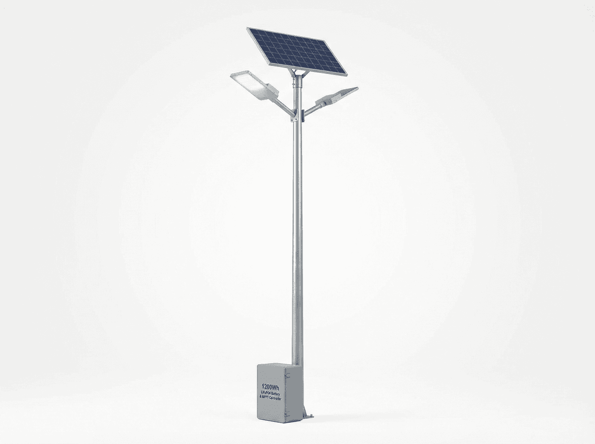 TCO Comparison: Solar vs Grid Streetlighting