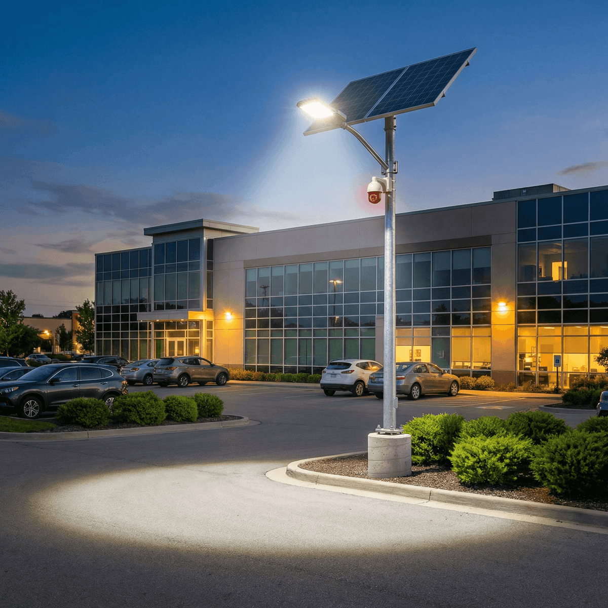 All-in-one Solar Streetlights for Vandal-Proof Security